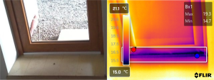 Termogramă ușă